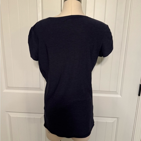 Women's Classic Navy Blue Performance Top - Picture 4 of 6